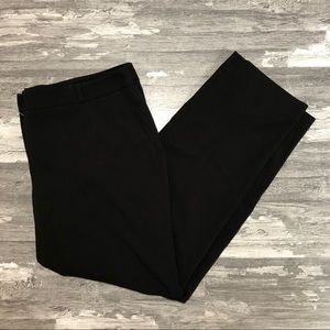 Michael Kors Black Straight Leg Dress Pant